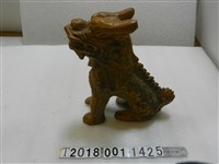 藏品(兩角高跪姿風獅爺)的圖片