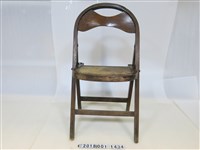 藏品(竹山庄役場摺疊木椅(2))的圖片