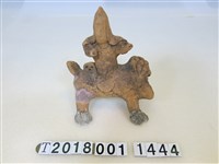 藏品(騎虎風獅爺屋瓦辟邪物)的圖片