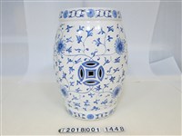 藏品(中華藝術館青花瓷鼓椅)的圖片