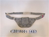 藏品(白底織花檳榔袋(1))的圖片