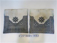 藏品(白底織花布(3))的圖片