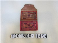 藏品(囍字兩摺褡褳荷包)的圖片