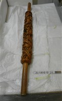 藏品(木製田寮慶樂軒鑼桿)的圖片