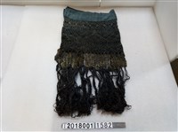 藏品(平埔族銅錢編織門簾)的圖片