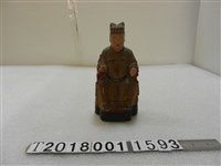 藏品(木雕王爺神像)的圖片