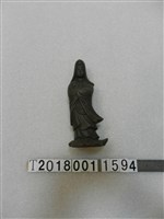 藏品(臺灣南投木雕觀音神像)的圖片