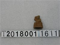 藏品(木製手持棒神像)的圖片