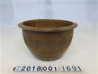 藏品(大甲東素色廣口角缽)的圖片