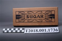 藏品(甘蔗圖樣砂糖紙盒)的圖片