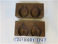 藏品(壽桃造型糕餅模具)的圖片
