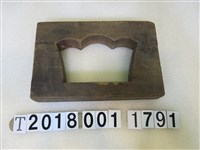 藏品(皇冠形糕餅方模具)的圖片