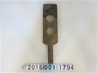 藏品(臺北福香珍劉圓形糕餅握柄模具)的圖片