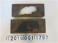 藏品(長尾烏龜糕餅模具)的圖片