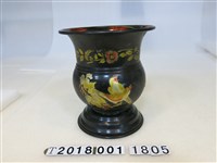 藏品(花鳥紋飾痰盂)的圖片