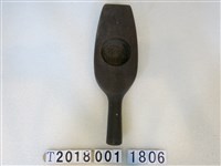 藏品(月餅刻字圓糕餅握柄模具)的圖片