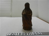 藏品(木雕達摩神像)的圖片