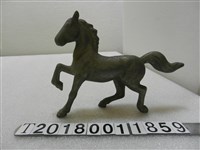 藏品(鋁製馬造型裝飾品)的圖片