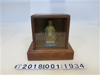 藏品(木雕手持笏土地公)的圖片