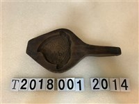 藏品(囍字壽桃造型糕餅握柄模具(3))的圖片