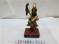 藏品(木雕白無常神像)的圖片