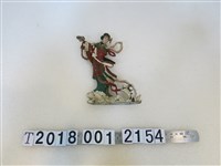 藏品(金屬仙女踩雲裝飾)的圖片