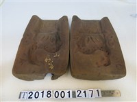 藏品(木製梅花鹿糕餅模具)的圖片