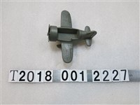 藏品(鋁製螺旋槳飛機模型擺飾)的圖片