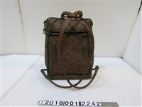 藏品(原住民竹編後背包)的圖片