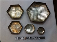 藏品(銀製竹編形式籃組)的圖片