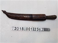 藏品(排灣族動物排列直刀)的圖片