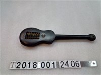 藏品(金屬吉他造型算盤)的圖片