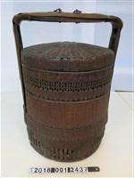藏品(楊福利商店手提三層竹籃(2))的圖片