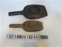 藏品(木製騎馬造型糕餅模具)的圖片