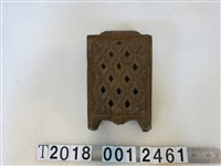 藏品(陶製四角菱形紋筷桶)的圖片