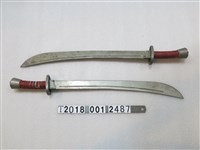 藏品(鋁製紅柄刀)的圖片