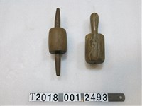 藏品(木製糕餅壓桿工具)的圖片