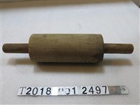 藏品(木製圓柱糕餅桿壓工具)的圖片