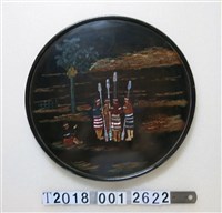 藏品(女子杵歌樣式掛飾)的圖片