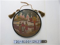 藏品(東陽物產商會女子杵歌圖掛飾)的圖片