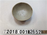 藏品(未上釉藍色幾何紋飾碗)的圖片