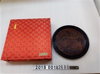 藏品(女子杵歌芭蕉樹圓盤組)的圖片