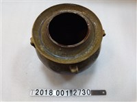 藏品(五芒星紋飾泰刻字四耳溝槽豬油甕)的圖片