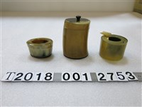 藏品(牛角圓柱體置物裝飾盒組)的圖片