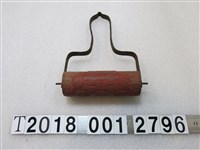 藏品(囍刻字雙龍滾輪握柄拓印工具)的圖片