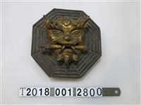 藏品(木製八卦王字劍獅)的圖片