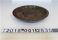 藏品(木製香蕉樹漆器圓盤)的圖片