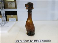 藏品(狗造型長頸玻璃瓶)的圖片