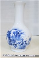 藏品(山水畫中華陶瓷花瓶)的圖片