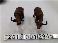 藏品(陶製水牛裝飾物)的圖片